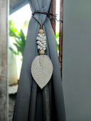 Lily Macrame Tieback Curtains
