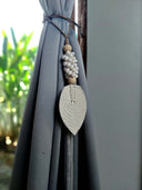 Lily Macrame Tieback Curtains