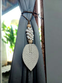 Lily Macrame Tieback Curtains