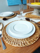 Set Placemats Handwoven Made of Water Hyacinth