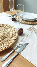 Set Placemats Handwoven Made of Water Hyacinth