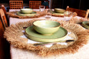Boho Chic Fringes Placemat Set of 6