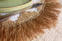 Boho Chic Fringes Placemat Set of 6