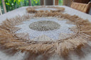 Boho Chic Fringes Placemat Set of 6