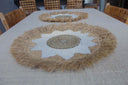 Boho Chic Fringes Placemat Set of 6