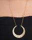 Moon Queen Necklace With Large Moon Pendant 2 Strs O The Chain