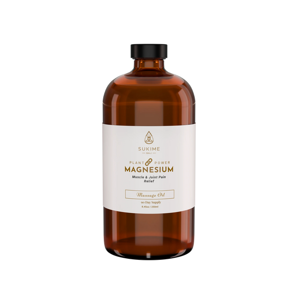 Magnesium Recovery Massage Oil 250ml Eco-Refil