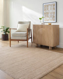 Parker Rug in Beige Stripe