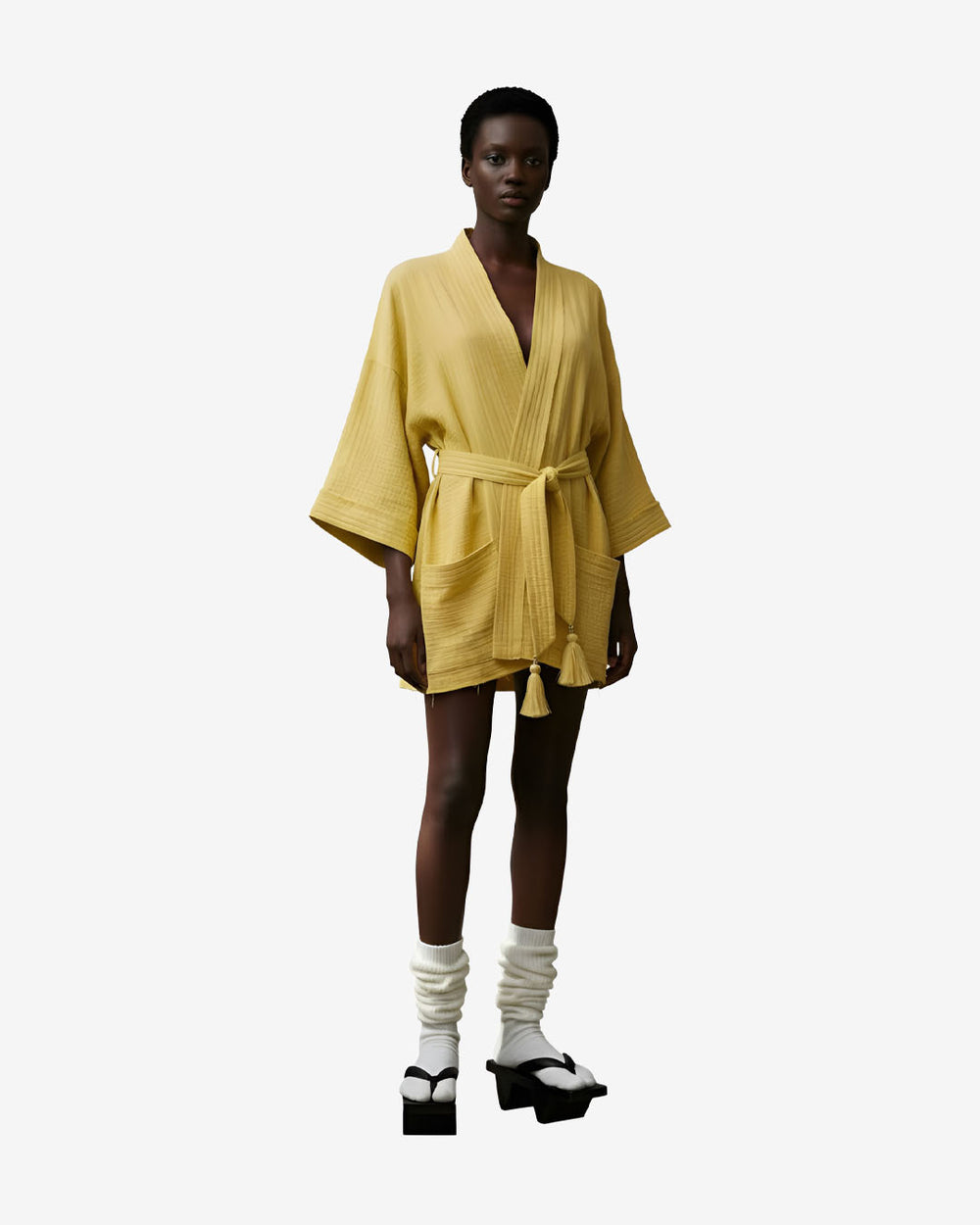 Kimono Cotton Linen (2 Layers)