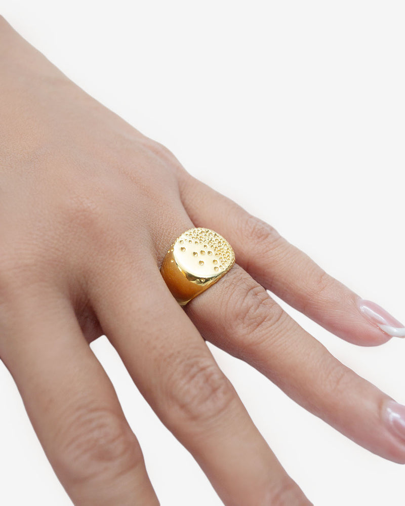 INTERSTELLAR Ring Gold Plated