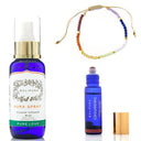 Crystal Wellness Gift Set - Bracelet, Roll-On & Spray