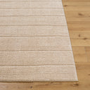 Parker Rug in Beige Stripe