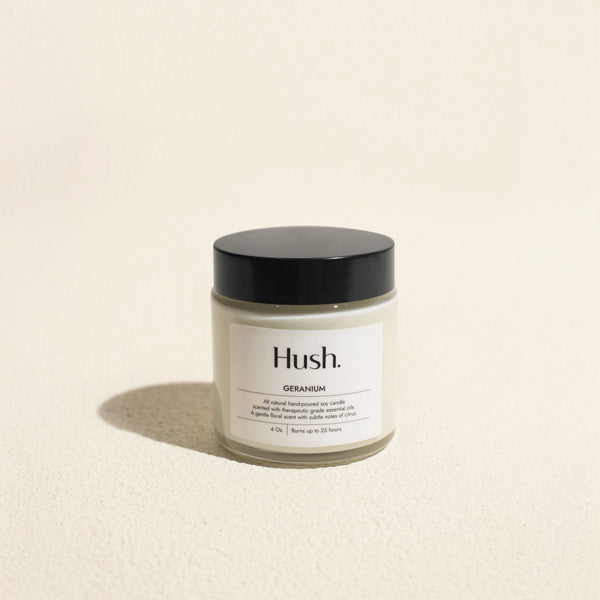 Geranium Essential Oil Candle