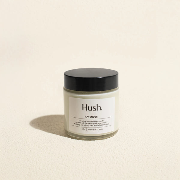 Lavender Essential Oil Candle