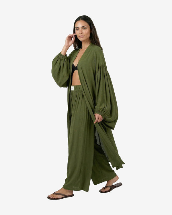 Angkasa Kimono in Olive