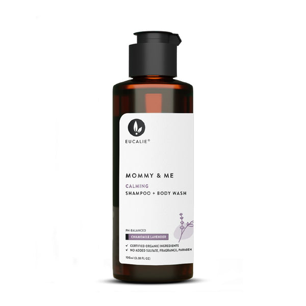 Eucalie Mommy & Me Calming Organic Shampoo + Body Wash