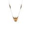 Pendant With Goddess Bastet Partly Gold Plated