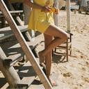 Tala Mini Skirt Butter Yellow