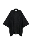 Batwing Kimono in Black on Black