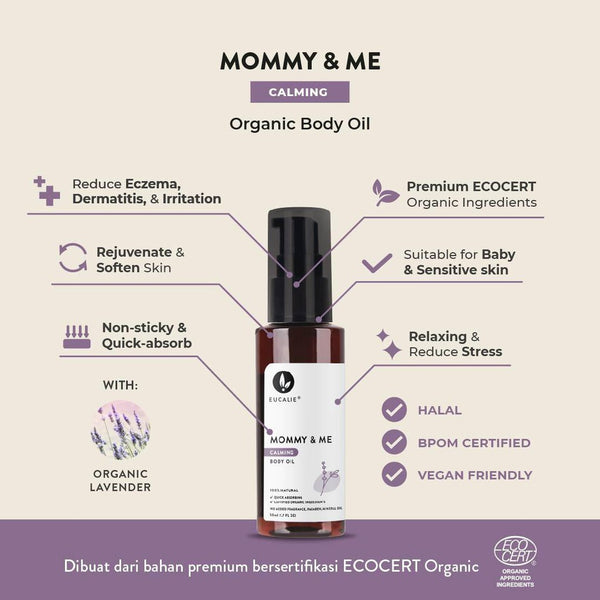 Mommy & Me Calming Organic Body Oil