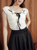 Carmen Ribbed Top