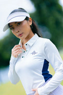 Elsie Longsleeve Polo Top