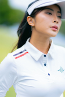 Elsie Longsleeve Polo Top