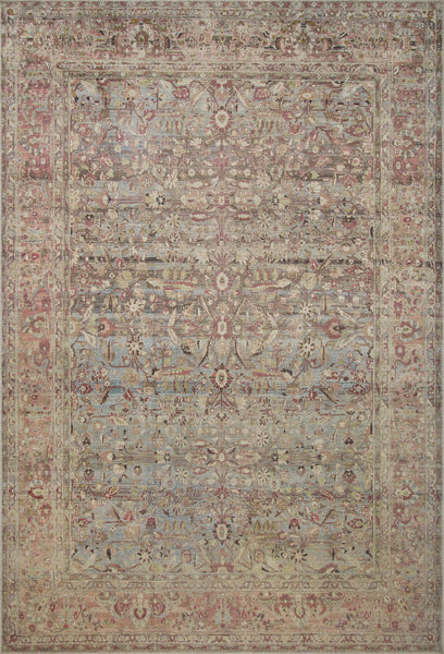 Sandrine Rug in Ocean/Clay