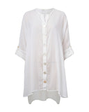Flores Shirt Dress