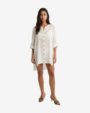 Flores Shirt Dress