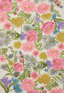 Bouquet Rug in Ivory/Multi