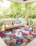 Bouquet Rug in Navy / Multi