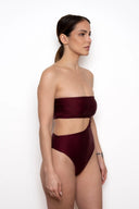Muda Collection One Piece Maroon