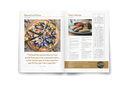 Inside Bali Vegan Book showing a pizza recipe and a vegan samosa recipe from Flowers and Fire.  Bali Vegan Guide. Easy vegan recipes.