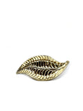 Banyan Leaf Brass Tray