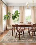 Beatrice Rug in Sage/Blush