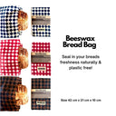 Reusable Beeswaxed Bread Bag