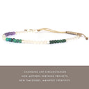 Birth Stone Bracelet – Moonstone & Multi-Crystal Blend