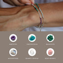 Birth Stone Bracelet – Moonstone & Multi-Crystal Blend
