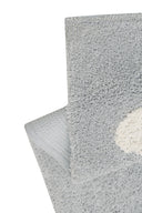 Washable Rug in Clouds Grey