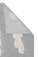 Washable Rug in Clouds Grey