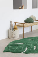Washable Rug Monstera Leaf