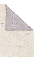 RugCycled Washable Rug in Clouds