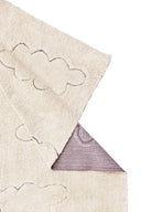 RugCycled Washable Rug in Clouds
