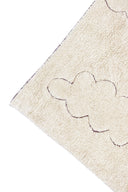 RugCycled Washable Rug in Clouds