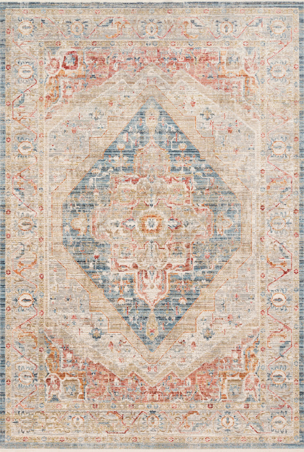 Delphine Rug in Blue/Multi
