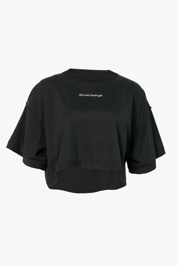 Cropped Exposed Tee