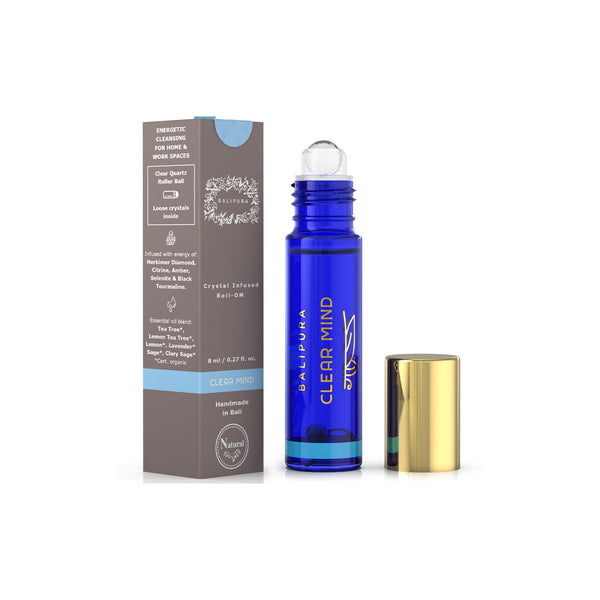 Focus Essential Oil – Clear Mind Crystal Blend Roll-On