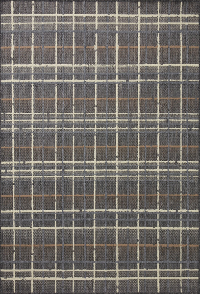 Colombus Rug in Charcoal/Multi