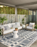 Colombus Rug in Ivory/Denim